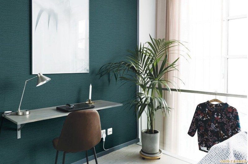 Màu sắc tươi trẻ của giấy dán tường hàn quốc này khiến bạn liên tưởng như đang ở một khu vườn đầy mộng mơ
